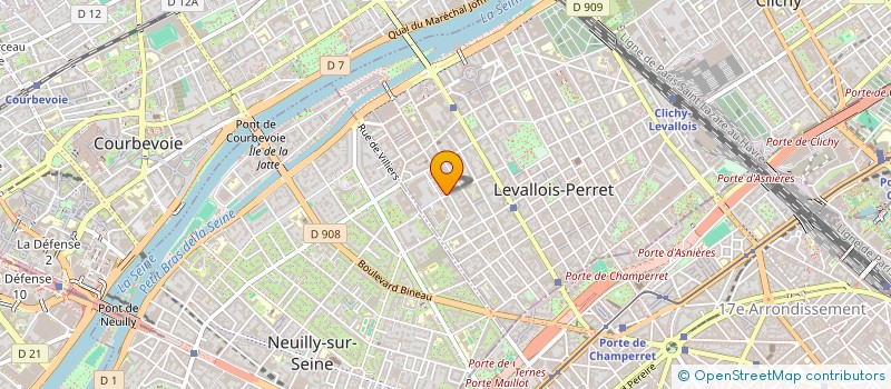 localisation de l'entreprise LECAS à LEVALLOIS-PERRET