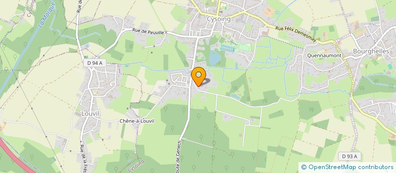 localisation de l'entreprise LECAT  CYSOING