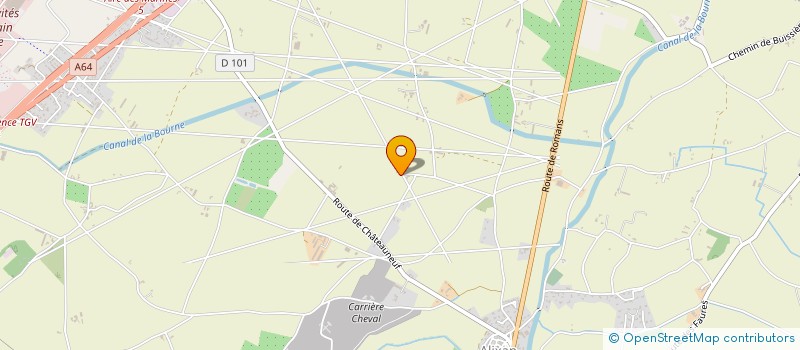 localisation de l'entreprise LECAT & PARTNERS à ALIXAN