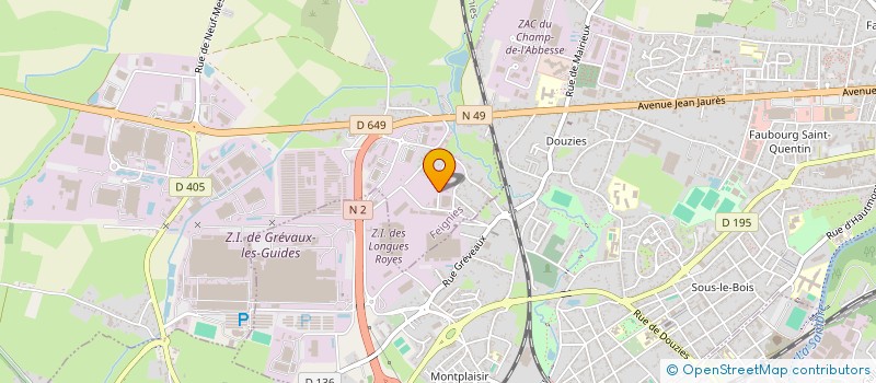 localisation de l'entreprise LECAT SERVICES  FEIGNIES