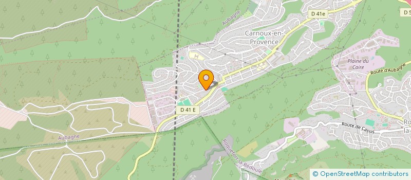 localisation de l'entreprise LECCESE SAS à CARNOUX-EN-PROVENCE