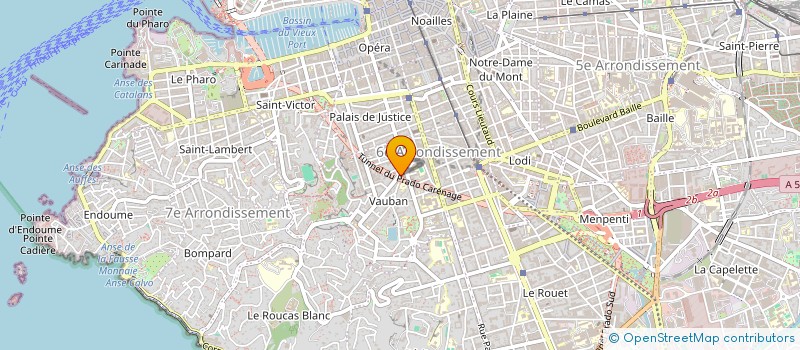 localisation de l'entreprise LECCIA à MARSEILLE