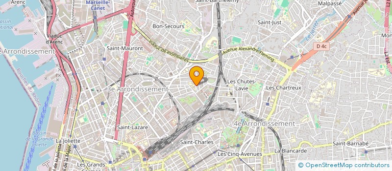 localisation de l'entreprise LECCIA  MARSEILLE