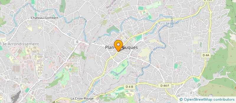 localisation de l'entreprise LECCIA - AFFINEUR FROMAGER  PLAN-DE-CUQUES
