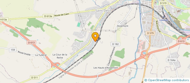 localisation de l'entreprise LECELLIER & CO  SAINT-DESIR