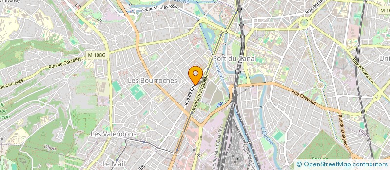 localisation de l'entreprise LECENTRE à DIJON