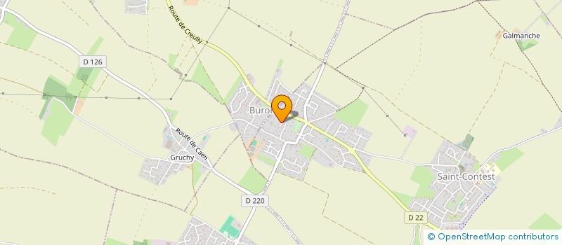 localisation de l'entreprise LECERF  SAINT-GERMAIN-LA-BLANCHE-HERBE