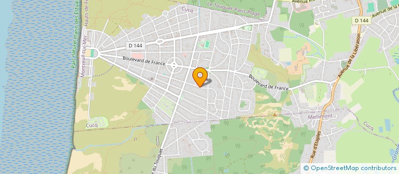 localisation de l'entreprise LECERF-LOUASSE INDIVISION à CUCQ