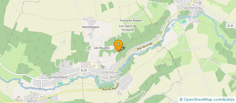 localisation de l'entreprise LECERF NETTOYAGE  VILLENEUVE-SUR-BELLOT