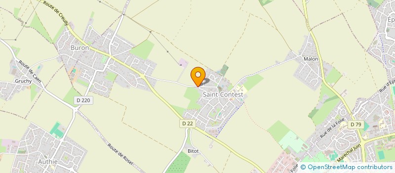 localisation de l'entreprise LECERF RAYMOND ET ETIENNE  SAINT-GERMAIN-LA-BLANCHE-HERBE