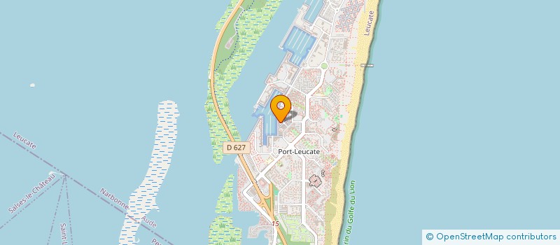 localisation de l'entreprise LECESARIO  LEUCATE