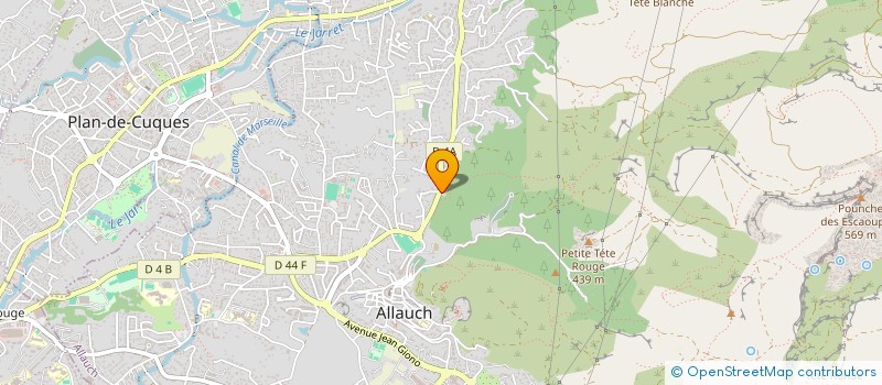 localisation de l'entreprise LECHA SANTE  ALLAUCH