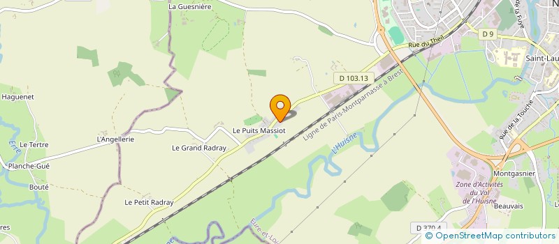 localisation de l'entreprise LECHABLE HUBERT à NOGENT-LE-ROTROU
