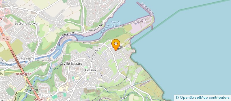 localisation de l'entreprise LECHAP22 à SAINT-BRIEUC