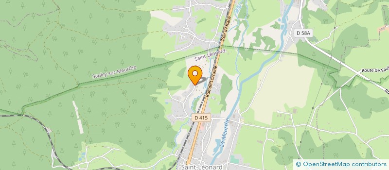 localisation de l'entreprise LECHAPT MAX  SAINT-LEONARD