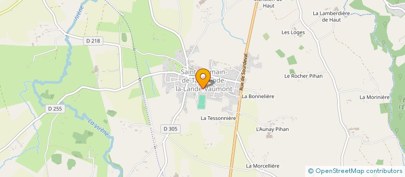localisation de l'entreprise LECHARTIER à VIRE-NORMANDIE