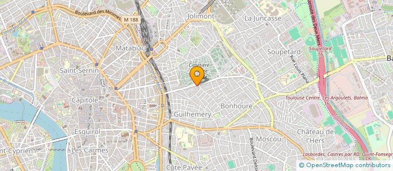 localisation de l'entreprise LECHAT à TOULOUSE