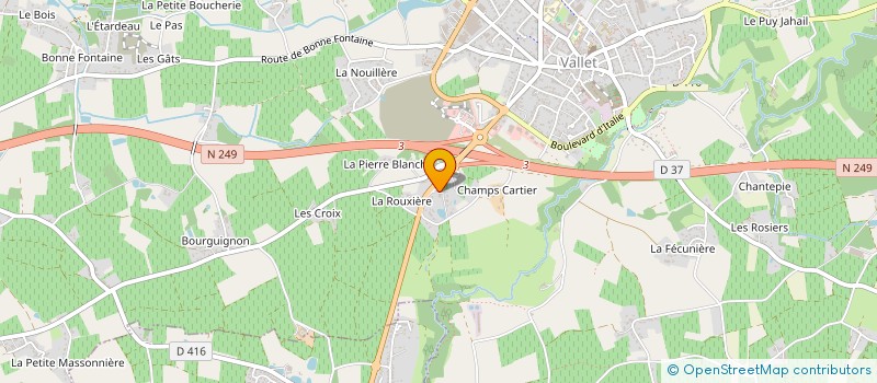 localisation de l'entreprise LECHAT & FILS DOM DE LA ROCHE BLANCHE à VALLET