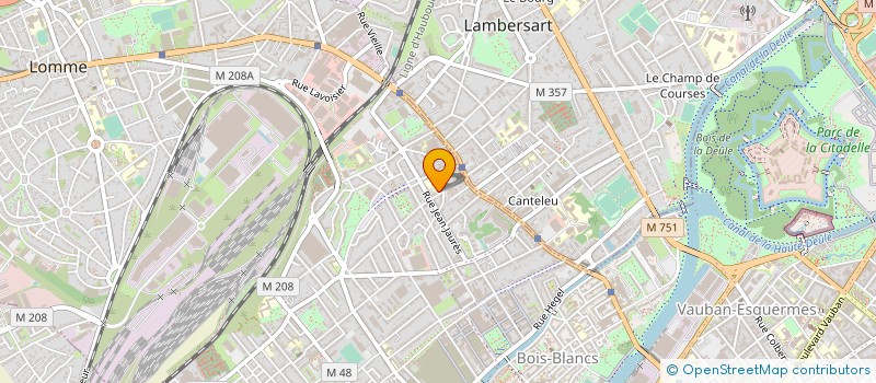 localisation de l'entreprise LECHATEF à LILLE