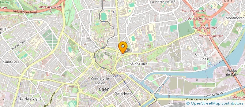 localisation de l'entreprise LECHATELLIER - GODDE à CAEN
