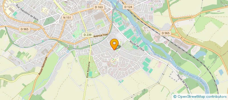 localisation de l'entreprise LECHEBOBINES à AUXERRE