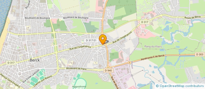 localisation de l'entreprise LECHERF HAMMER à BERCK