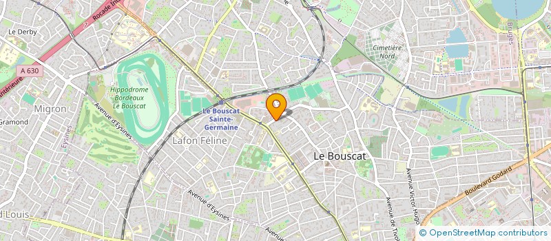 localisation de l'entreprise LECHESNAY-MN  LE BOUSCAT