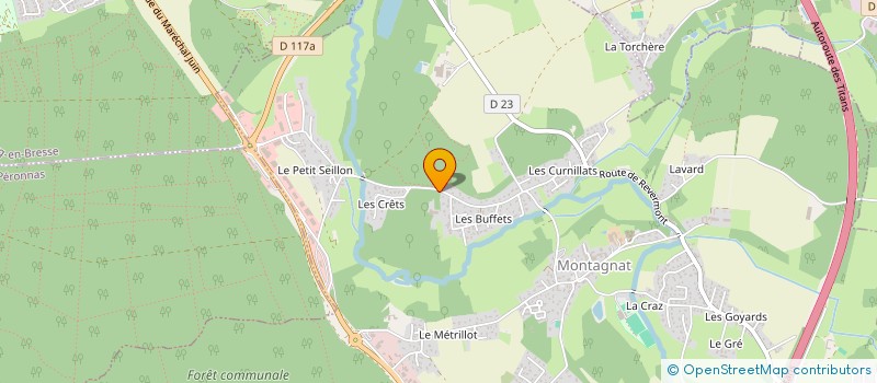 localisation de l'entreprise LECHILLCLUB à BOURG-EN-BRESSE