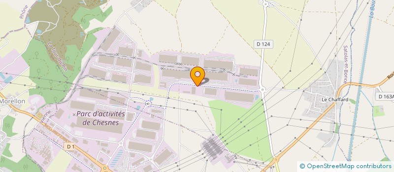 localisation de l'entreprise LECITRAILER FRANCE à SATOLAS-ET-BONCE