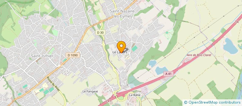 localisation de l'entreprise LECKA à SAINT-NAZAIRE-LES-EYMES
