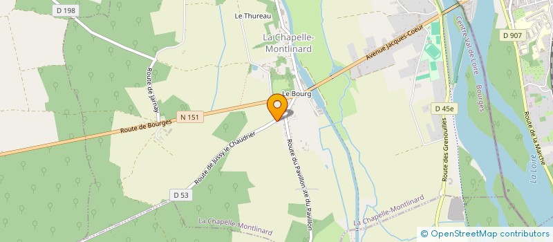 localisation de l'entreprise LECLA  LA CHAPELLE-MONTLINARD