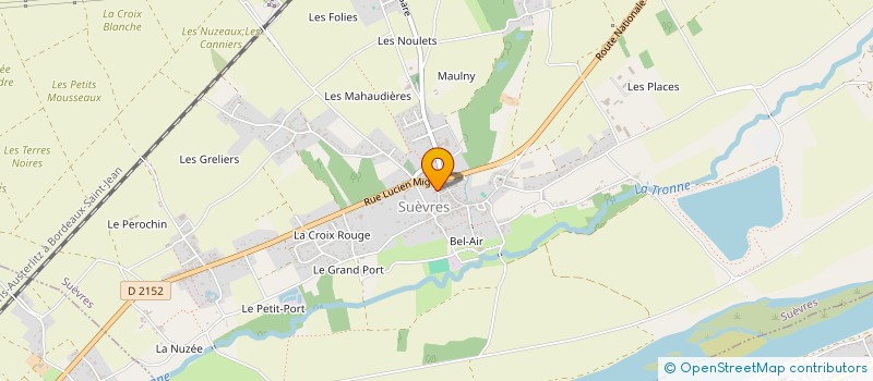 localisation de l'entreprise LECLAO  SAINT-DYE-SUR-LOIRE