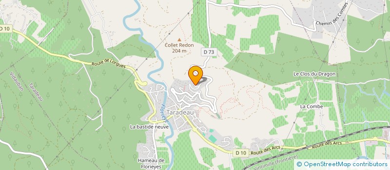 localisation de l'entreprise LECLERC 45 à LES ARCS