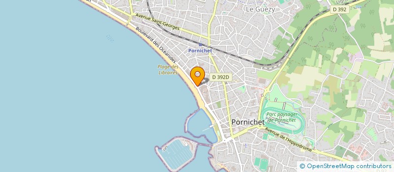 localisation de l'entreprise LECLERC ARNAUD ET NATHALIE à PORNICHET