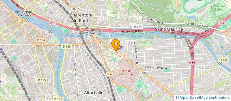 localisation de l'entreprise LECLERC AUTOSERVICES  MAISONS-ALFORT