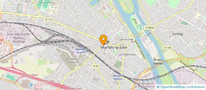 localisation de l'entreprise LECLERC CONDUITE MANTES  MANTES-LA-VILLE