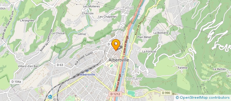 localisation de l'entreprise LECLERC EXPANSION HOLDING à PREMILHAT