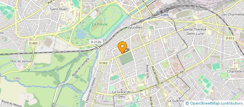 localisation de l'entreprise LECLERC HA MINH TAY à CAEN