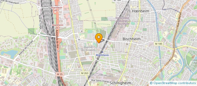 localisation de l'entreprise LECLERC IMMOBILIER EURL  BISCHHEIM