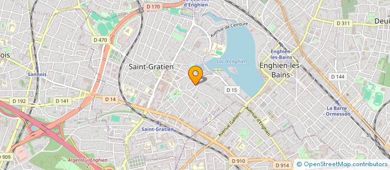 localisation de l'entreprise LECLERC INVEST à SAINT-GRATIEN