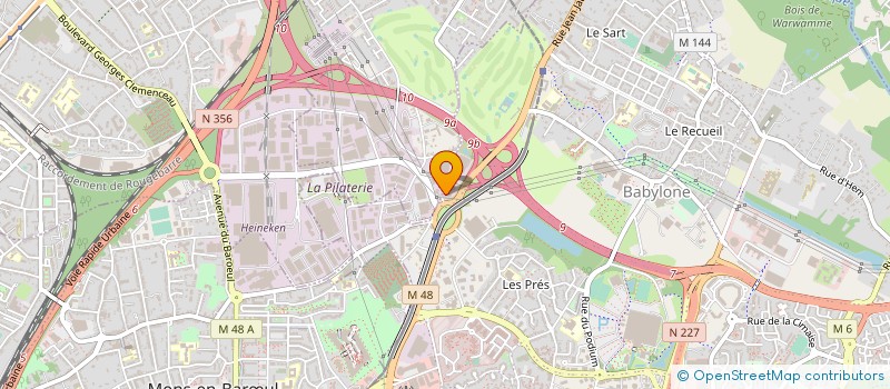 localisation de l'entreprise LECLERC INVEST à VILLENEUVE-D'ASCQ