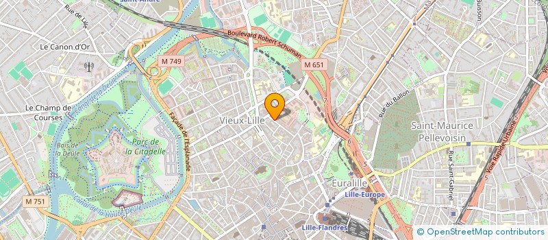 localisation de l'entreprise LECLERC-LEMAITRE-JARDIN AVOCATS à LILLE