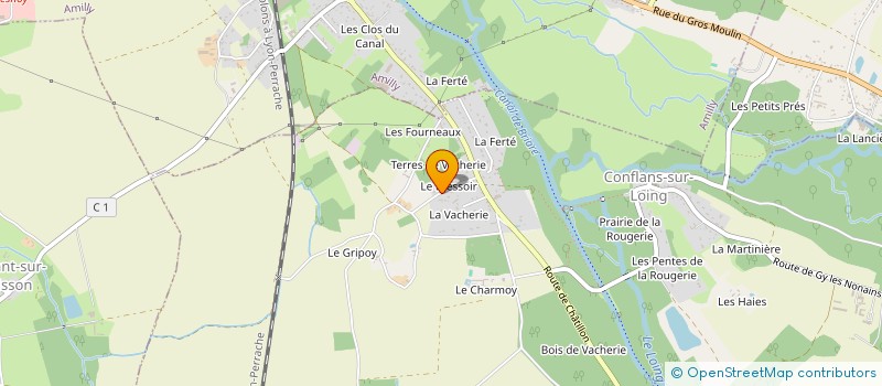 localisation de l'entreprise LECLERC MULTISERVICES  CONFLANS-SUR-LOING