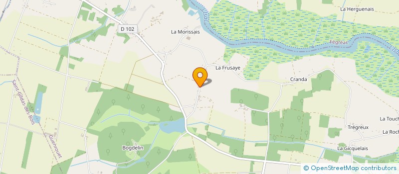 localisation de l'entreprise LECLERCQ  DONGES