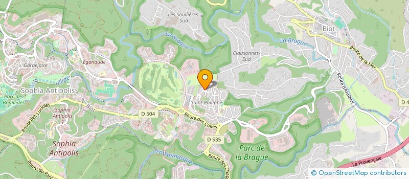 localisation de l'entreprise LECLERCQ  BIOT