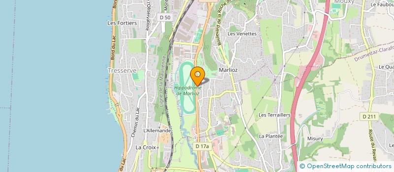 localisation de l'entreprise LECLERCQ INVESTISSEMENT  AIX-LES-BAINS