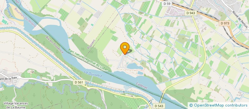 localisation de l'entreprise LECLERCQ - LEFEVRE INDIVISION  CADENET