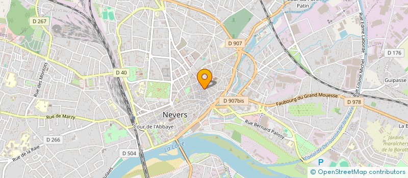 localisation de l'entreprise LECLERCQ MUSIQUE à NEVERS
