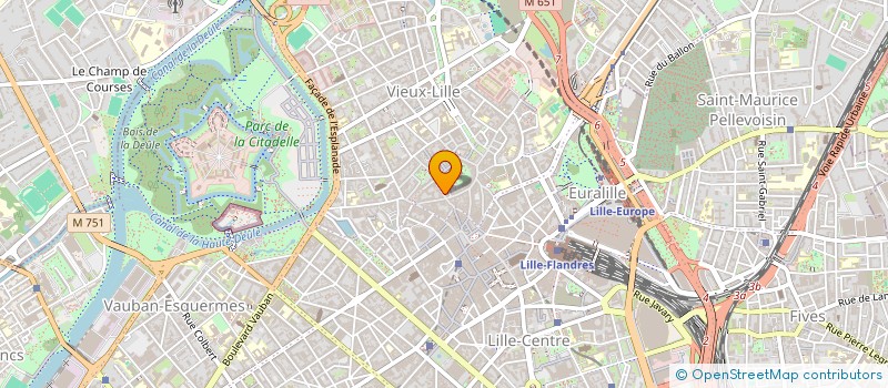 localisation de l'entreprise LECLERCQ SARL à LILLE