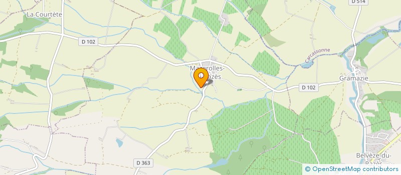 localisation de l'entreprise LECLERCQ TRAVAUX AGRICOLES  CAMBIEURE